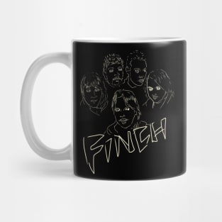 Finch//band silouette Mug